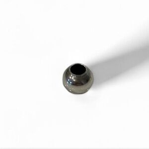 Stainless Steel Silver Jewelry Bead